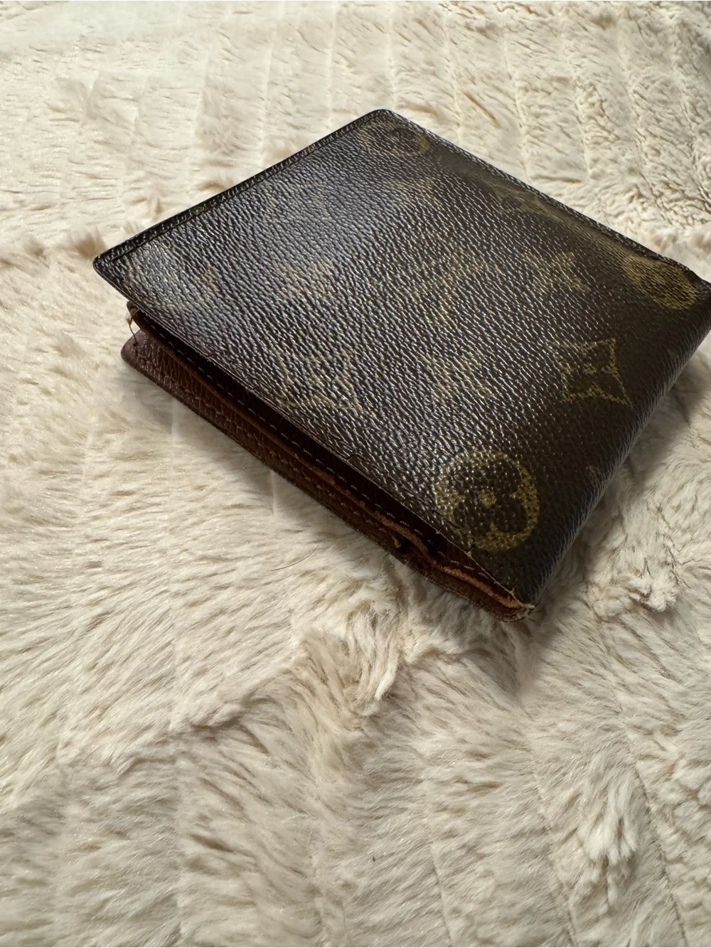 Louis Vuitton Brown Monogram Men's Bifold Wallet